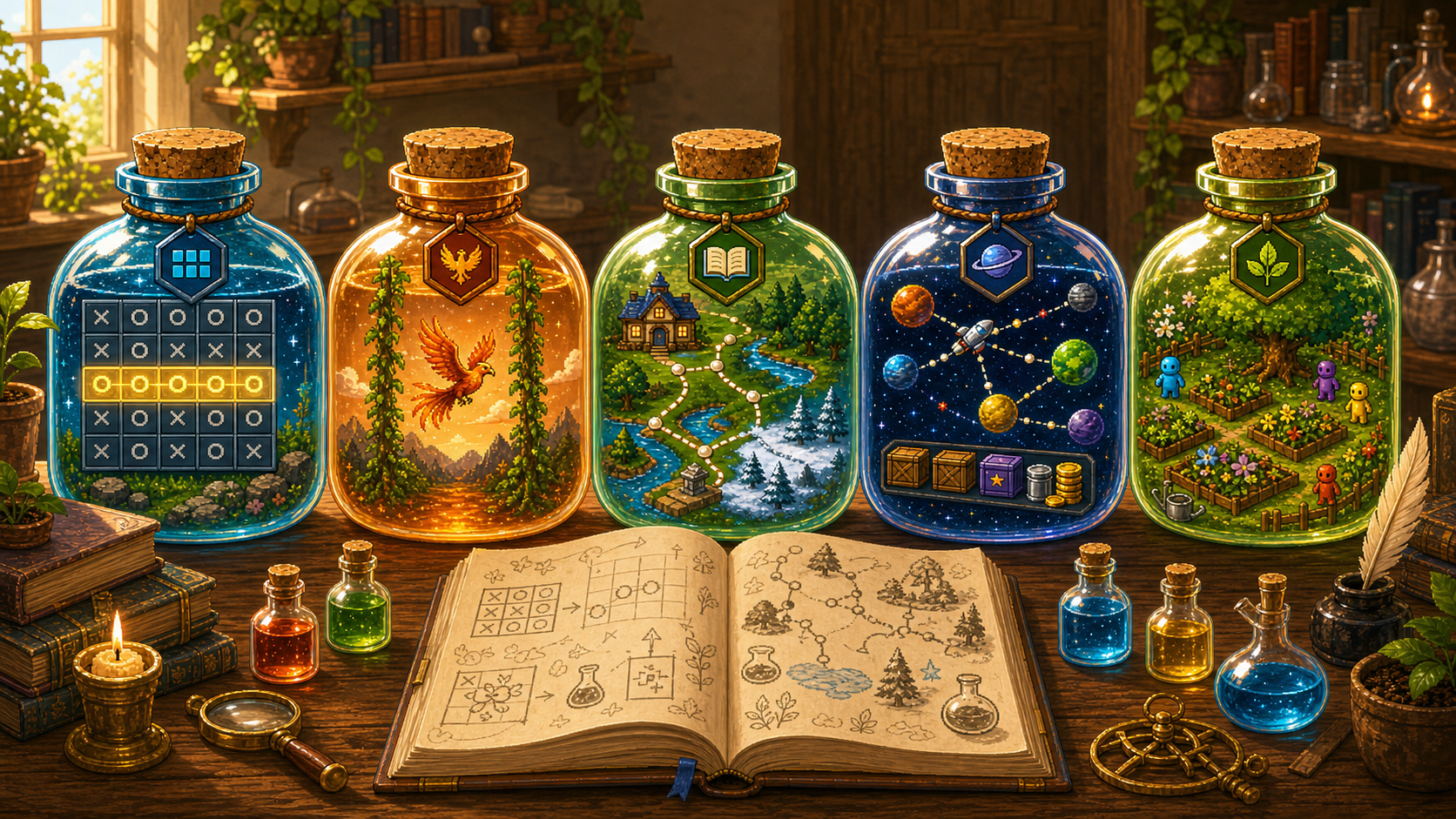 5 Little Potions book cover